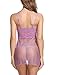 Avidlove Women Sissy Lace Lingerie Babydoll G-String Thong Underwear Nightwear Purple Small