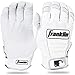 Franklin Sports MLB CFX Pro Baseball Batting Gloves - Pearl/White/Silver - Adult Large