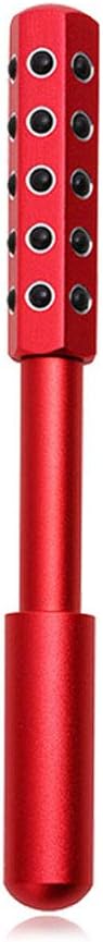 30 Germanium Granule Beauty Bar Rolling Facial Beauty Bar Face Massage Bar Home Beauty Device-red