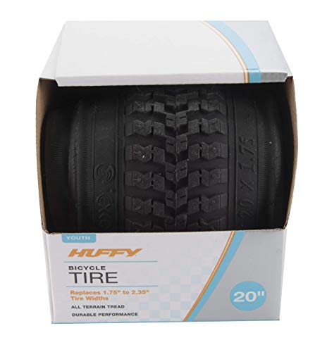 20 x 1.75 Black Bicycle Tire