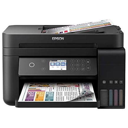 Epson EcoTank ET-3750 A4 Print/Scan/Copy Wi-Fi Printer, Black