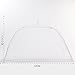 Bekith Set of 4 Pop Up Mesh Screen Food Cover Tents White - Keep Out Flies, Bugs, Mosquitos - Reusable (16 inch)