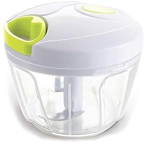 MovilCom® – Cortador de Verduras | Picadora Manual de Alimentos | trituradora de Alimentos para Verduras, Carne, Hierbas…