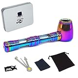 ASNTA Personality Alloy Violent Mechanical Monster Private Tool with 5 Stainless Steel Screen Filters (Multicolor)