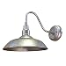 AA Warehousing EL0523S9 Y-D&eacute;cor Lora 1 Outdoor Wall Lighting, Silver
