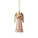 Enesco Jim Shore Heartwood Creek Angel w/Heart Ornament