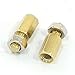 8mm Body Long M3 Male Female Brass Pillar Standoff Spacer 100Pcs