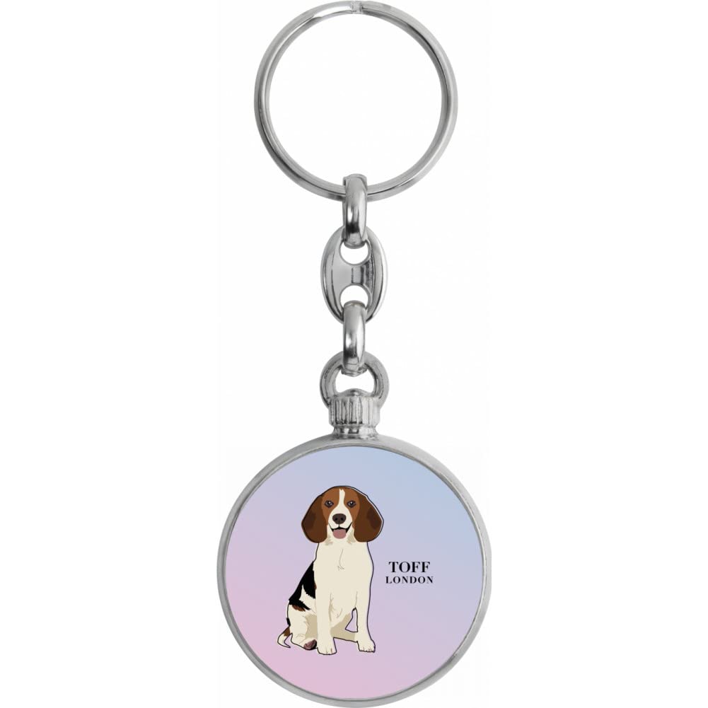 Toff London Beagle Dog Keyring