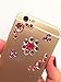 Peachy Keen Crafts 6 Sheets Self Adhesive Jewels - Rhinestone Sticker Gems - Multi Color Gemstone Embellishments