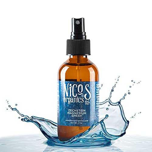 Nico’s Organics Pure Zechstein Magnesium Oil Spray for Skin, 12,000