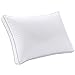 BINMA Bed Pillow Queen, Hypoallergenic Bedding Pillow, Anti-Mite Silk Cotton and Feather Velvet for Breathable and Softer Sleeping