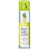 Bath and Body Works Beach Water Coconut Fine Fragrance Mist 8 Fluid Ounce