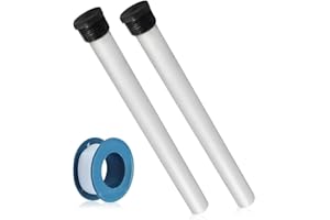 Anxingo 2 Pack 232767 Water Heater Anode Magnesium Anode Rod for Hot Water Tank RV Water Heater Anode Rod Kit, 9¼ Inch Long, 