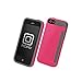 Incipio Stowaway Wallet Credit Card Hard Protective Case for iPhone 5 5S SE Cover-Pink/Gray