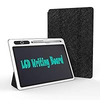 10 inch LCD Writing Tablet with Protected case, Electronic Writing Doodle Pad Digital Drawing Board, As Office Whiteboard Bulletin Board Memo Notice and Gifts for Kids(Erase Button Lock Included)