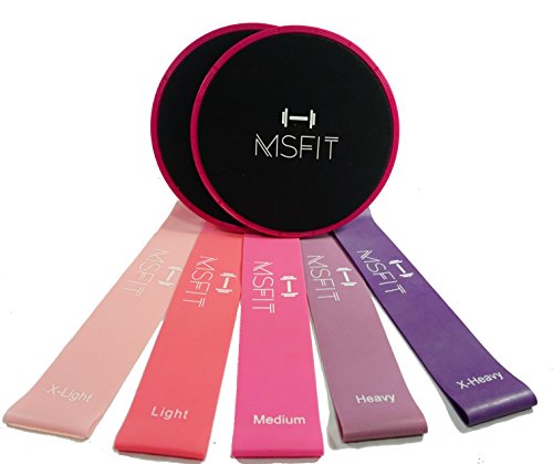 Premium Pink Exercise Sliders Gliding Core Discs and Bahrain Ubuy