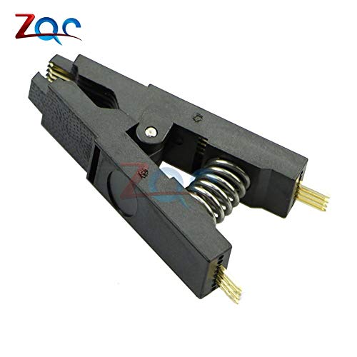 Programmer Testing Clip SOP8 SOP SOIC 8 SOIC8 DIP8 DIP 8 Pin BIOS/24/25/93 Flash Chip IC Socket Adpter Test Clamp