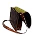 Leather Full Flap Messenger Handmade Bag Laptop Bag Satchel Bag Padded Messenger Bag School Bag Brown