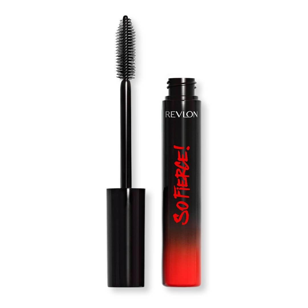 Revlon So Fierce Mascara, Long Lasting Volume and Length, Clump Free, Smudge Proof, Blackest Black (701)