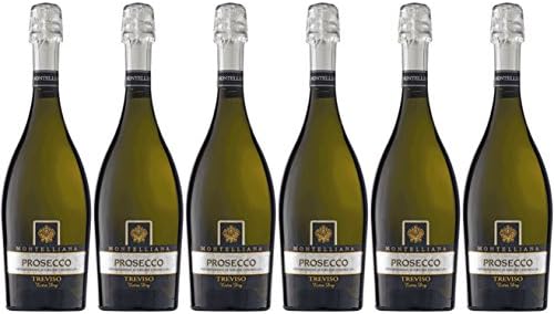Montelliana Prosecco DOC Non Vintage, 75 cl (Case of 6)