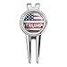 GRAPHICS & MORE President Trump American Flag Golf Divot Repair Tool and Ball Marker