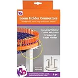 Authentic Knitting Board KB9120 Loom Holder Connectors, use with Rotating 3 Piece
