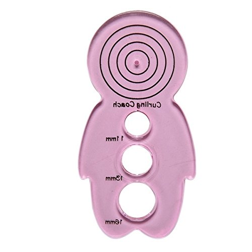 ODETOJOY 2 Quilling Slotted Tools+1 Awl+1 Quilling Curling Coach Best Starter Quilling Paper Pen Set