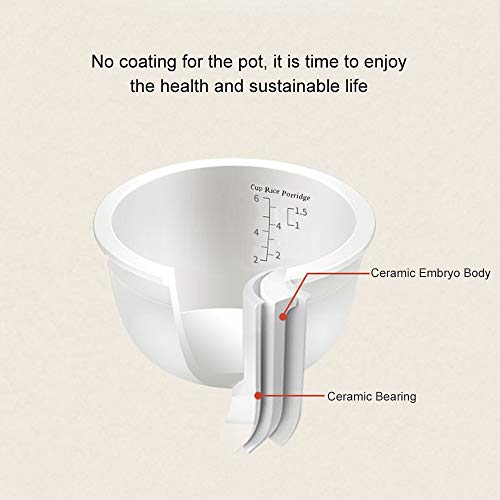 Tianji Ceramic Pot Digital Rice Cooker FD30D (Update from FD20D）3L, Porridge, Soup maker - Thumbnail 3