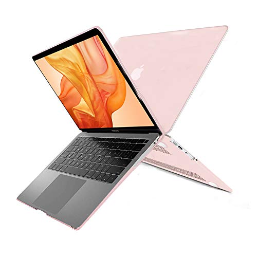 MacBook Air 13 Inch Case Old Version 2010-2017, Anban Slim Clear Plastic Hard Shell Case & Sleeve Case & Keyboard Cover & Screen Protector Compatible for MacBook Air 13 Inch (A1369 and A1466) - Thumbnail 2