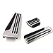 Carmonsons Stainless Steel Gas Fuel Brake Foot Rest Pedal Cover Pads Mats for Infiniti Q50 Q60 Q70 QX50 QX70 G25 G35 G37 M25 EX FX Car Styling