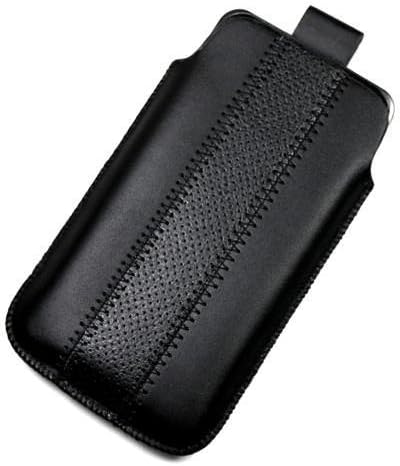 Case for Nokia E72 Leather Protective Black L