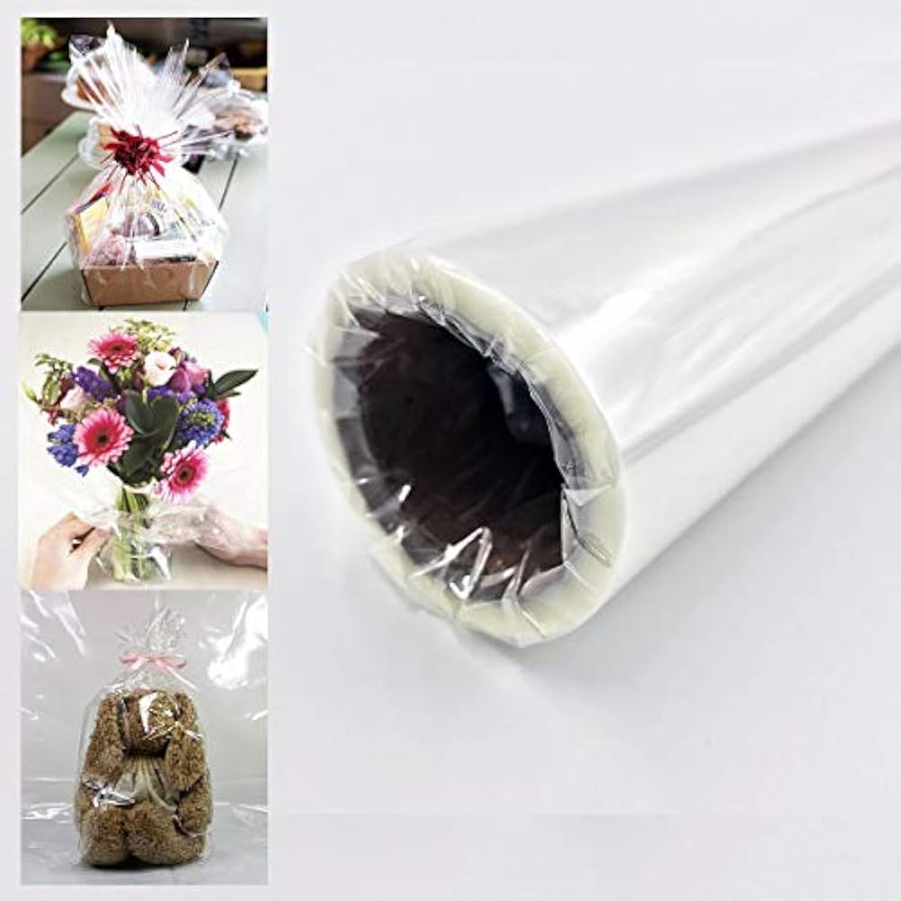 Craft And Party Super Clear Cellophane Wrap Roll (40" X 100ft) Arts