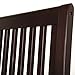 Mission Complete Wood Daybed with Link Spring and Trundle Bed Pop-Up Frame, Espresso Finish, Twin
