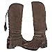 Naughty Monkey Women's Zarape Chelsea Boot, Taupe, 8.5 M US