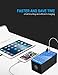20 Ports 100W (20 A) USB Charging Station， Multi Ports Charging Station Organizer for Multiple Devices,20 Ports USB Rapid Charger for Family Party Office Hotel School