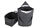 ARTIT Kids?????? Laundry Hamper Basket Storage & Bin Bag Tote with Handles - Shark & Box Set Made of Premium Quality Felt, Non-Woven, Eco-Friendly, Collapsible, Foldable & Multi-Functional - Dark Gray