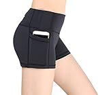 Munvot Women's Active Yoga short With Side Pocket