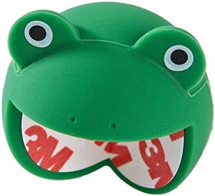 2PCS Cartoon Cute Animal Corner Cushions Baby Safety Table Desk Edge Protector Home (Frog)