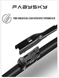 Fabysky 3 wipers Replacement for 2013-2021