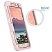 ULAK Galaxy S7 Case, S7 Case, Slim Corner Protection Hybrid Dual Layer Shock Absorbing Impact Resist Case Cover for Samsung Galaxy S7, Rose Gold