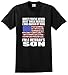 Veteran's Son Family Gift Hero Raised By Mine T-Shirt