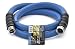 BluBird AG-Lite Rubber Hot & Cold Water Rubber Garden Hose: Ultra-Light & Super Strong  (3/4" x 6')  - BSAL3406