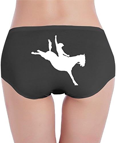 YZHBIon Horse Rider Clipart-1 Women's Comfort Low-Waist Butt Brief Underwear