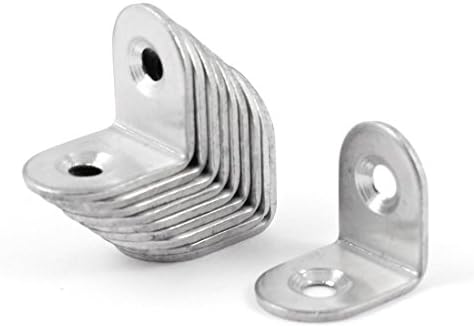 Conversancy20 pcs 25mmx25mm Corner Brace Joint Right Angle Bracket Fastener