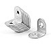 RERIVER?20pcs 20mmx20mm Corner Brace Joint Right Angle Bracket Fastener