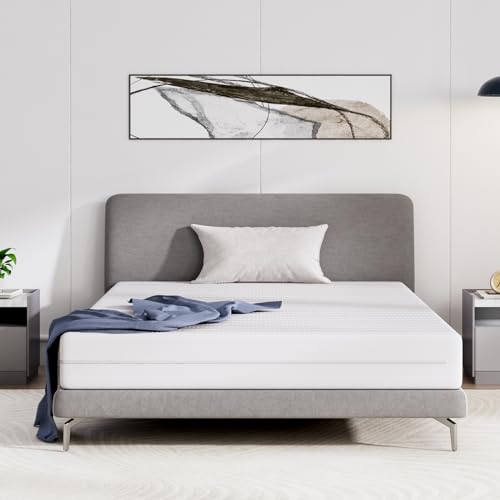 Avenco Materasso 80x190, Materasso Singolo Altezza 16cm in Schiuma Rinfrescante in Fibra di Bambù, Supporto Perfetto Altamente Traspirante, Rispettoso Della Pelle | Breathable and removable lining, comfortable and skin-friendly, 7 zone ergonomic support, reversible washable