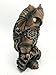 Gifts & Decor Ebros Steampunk Owl Statue Nocturnal Messenger Spy Cyborg Owl Decorative Paperweight Figurine 6.75