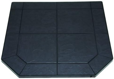 American Panel 40 sl ped-rg Riser For Volcanic Sand 40 Inch X 40 Inch Single Cut Corner Stove Board, 6 Inch High