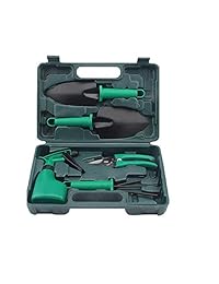 Loofeng Juego de herramientas de jardín 5 piezas Regalos de jardinería para mujeres y hombres