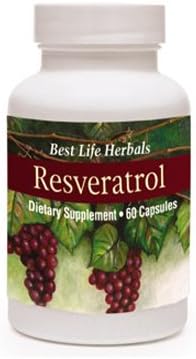 Resveratrol Dietary Supplement 60 Capsules Unlock The Secret to Defying Old Age and maintaining Youthful Vibrancy